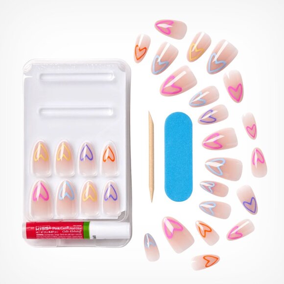 KISS Voguish Fantasy Nails Medium Length - Brunch Date - Picture 5 of 8